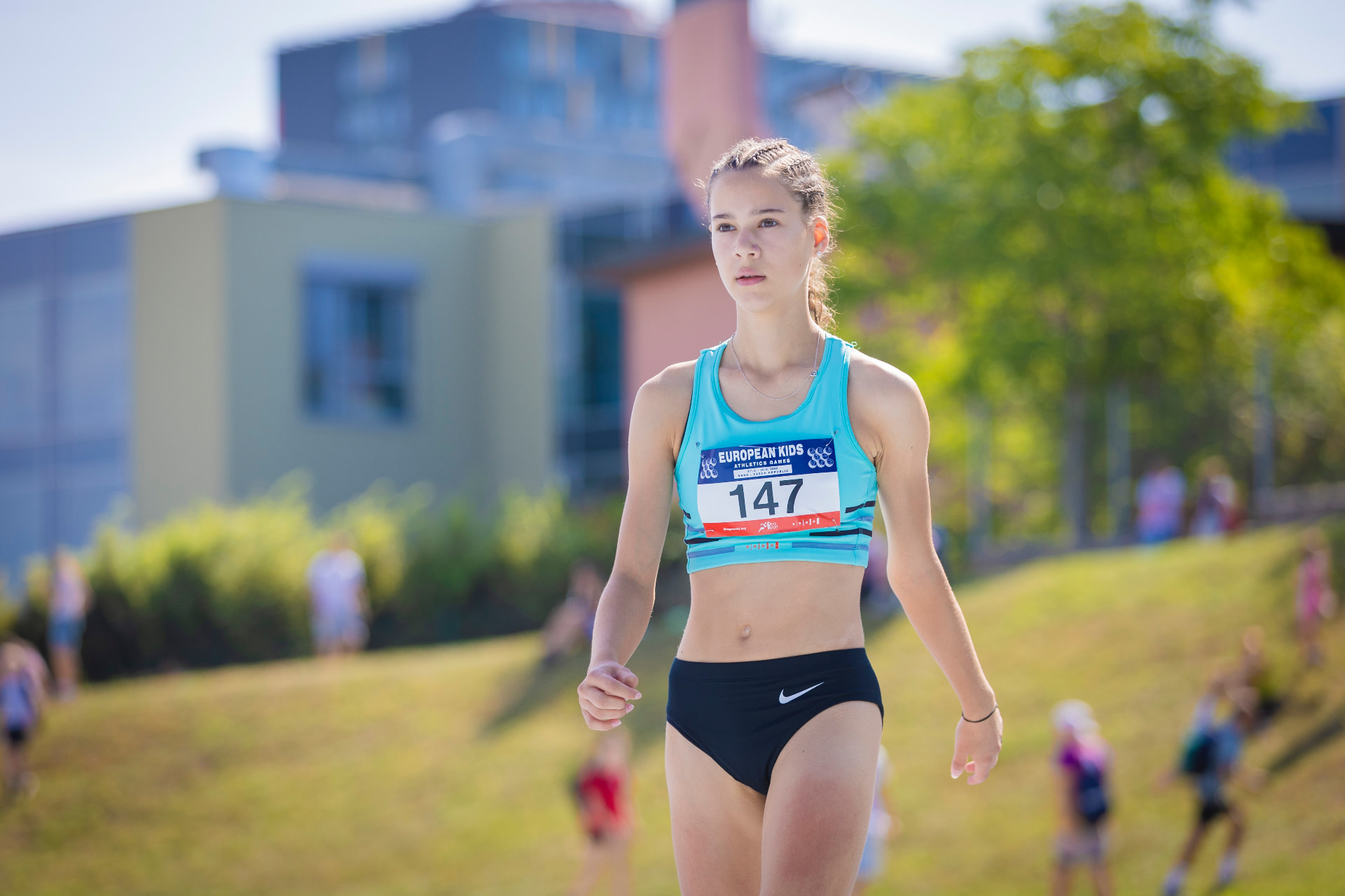 Simona Šmerdová na European Kids Athletics Games